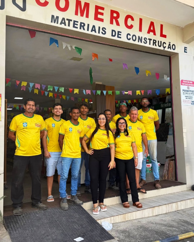 Equipe da Comercial Santana
